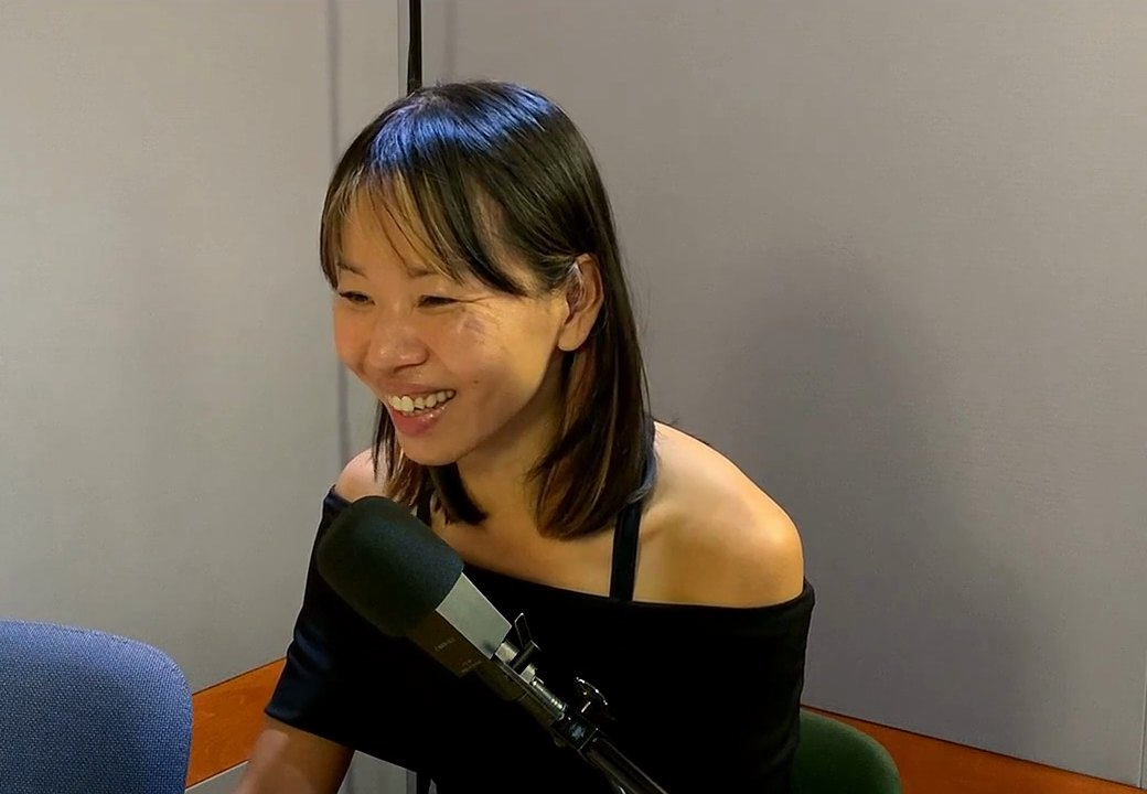 涼子在鐵人醫師診聊室錄音